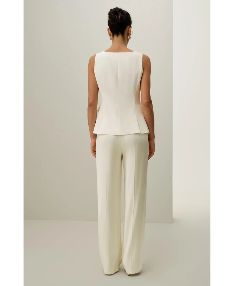 Lilysilk Women's Cintre U-Neck Sleeveless Vest