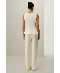 Lilysilk Women's Cintre U-Neck Sleeveless Vest