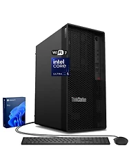 Lenovo ThinkStation P2 Workstation Desktop Intel Core Ultra 5 32GB Ram Intel Graphics 1TB Ssd Storage Windows 11 Pro
