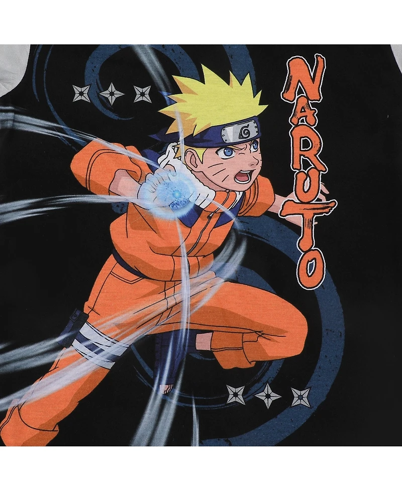 Naruto Big Boys Group Shot 4-Pack Pajama Set-14