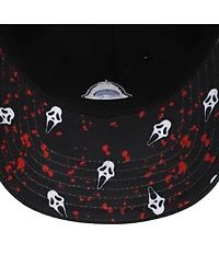 Ghostface Men's Character Embroidered Aop Baseball Cap
