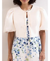 Phase Eight Women's Paulina Cropped Puff-Sleeve Jacket