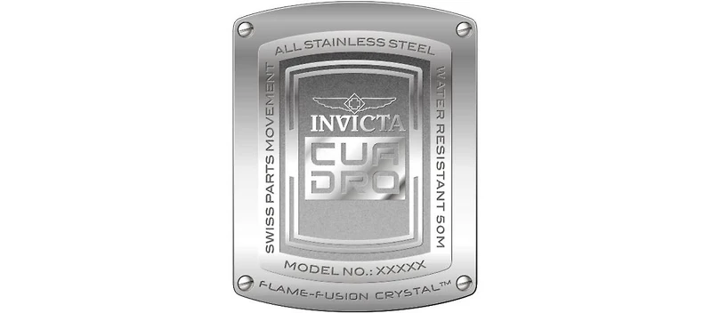 Invicta Men's 14699 Cuadro Quartz Dial Watch