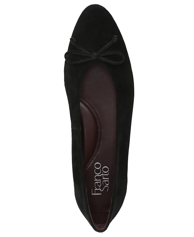 Franco Sarto Women's Rosalee3 Almond Toe Ballerina/Skimmer Flats