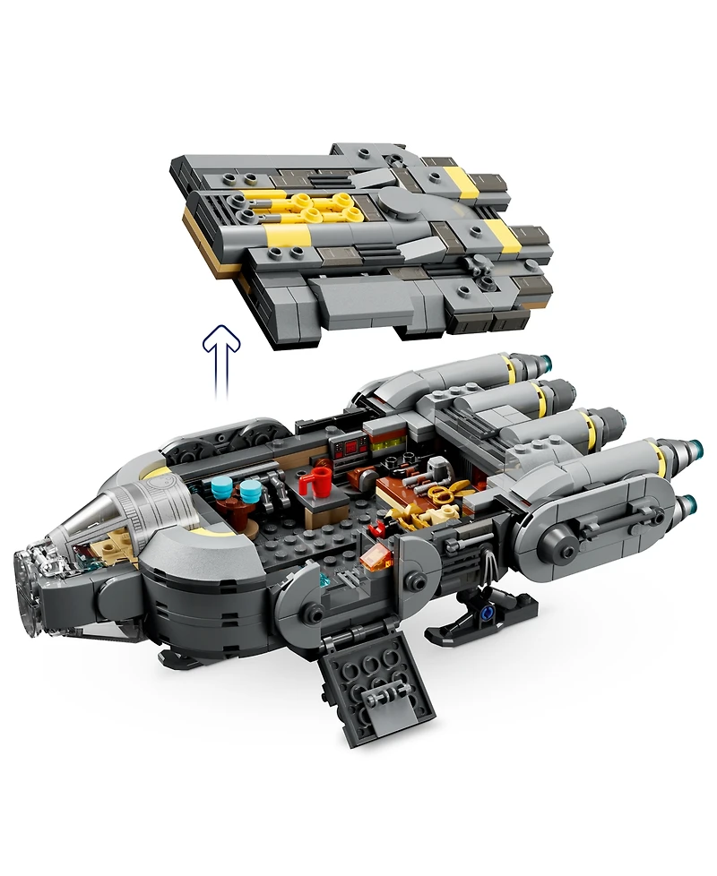 Lego Star Wars: The Mandalorian and Grogu Anzellan Starship 75445 Building Set, 701 Pieces