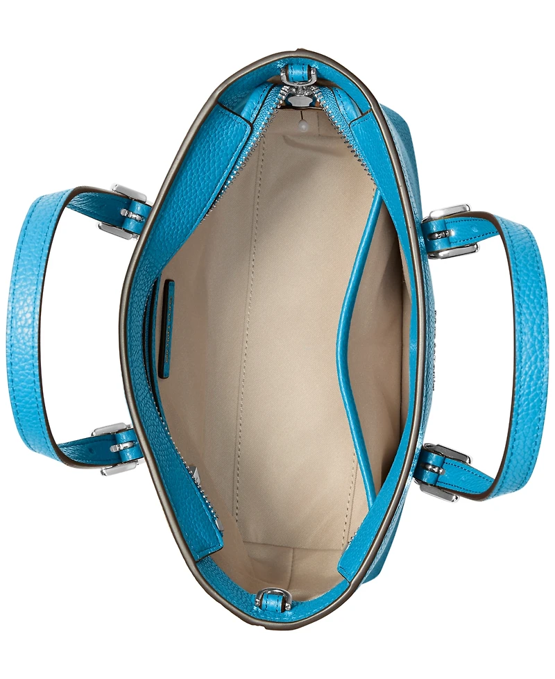 Michael Kors Quinn Leather Small North South Tote Handbag