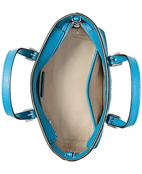 Michael Kors Quinn Leather Small North South Tote Handbag