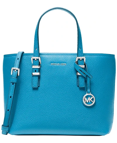 Michael Kors Quinn Leather Small North South Tote Handbag