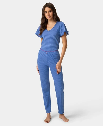 Hue Women's Cotton Pointelle Pajamas Jogger