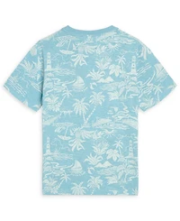 Scotch & Soda Boys' 4-7 Crewneck Printed T-Shirt