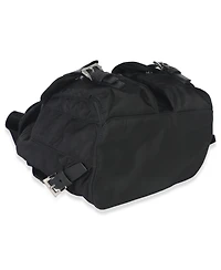 Pre-Owned Prada Black Re-Nylon Small Drawstring Backpack
