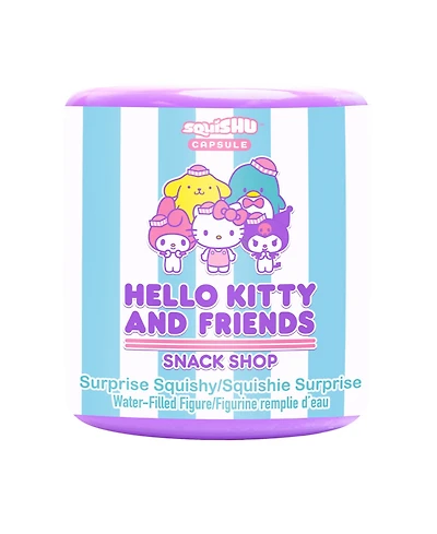 Hamee Capsule Sanrio Hello Kitty and Friends Surprise Blind Toy Squishy Collectible Figurine SquiSHU Series 7 Latte Bear