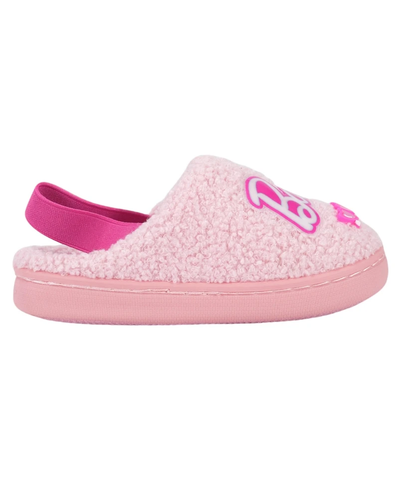 Barbie Toddler Faux Fur Slip-On Slippers