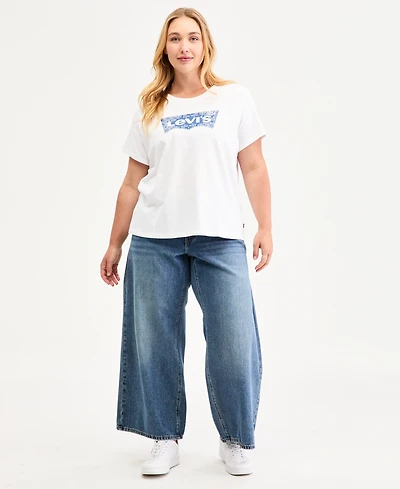 Levi's Trendy Plus Perfect Logo Cotton T-Shirt