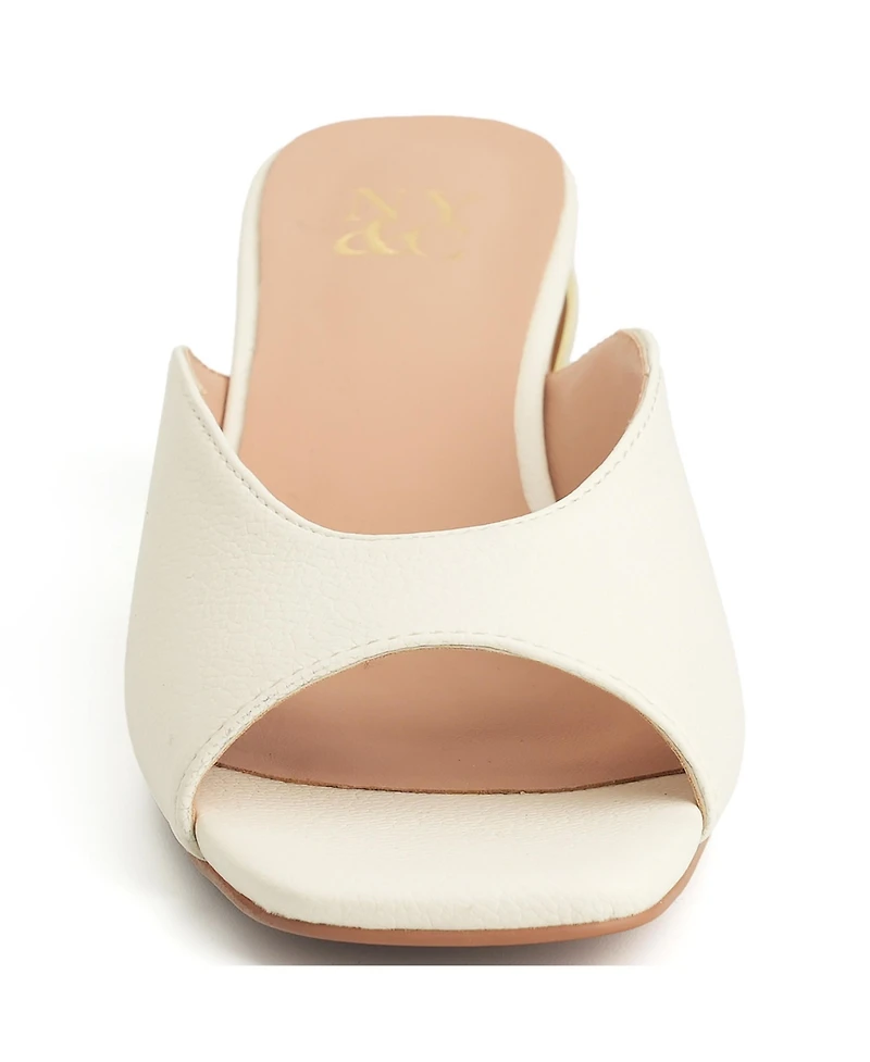 New York & Company Women's Malany Slides Heels