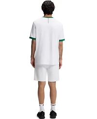 Boss by Hugo Men's Stretch-Cotton Mexico Country Flag Logo T-Shirt