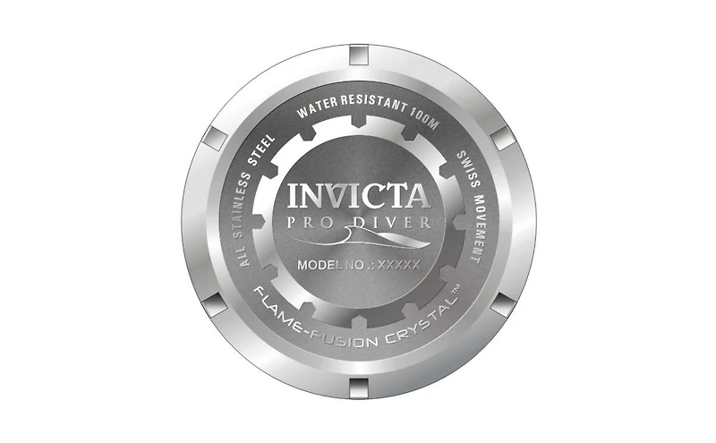 Invicta Men's 11451 Pro Diver Quartz Chronograph Silver Dial Watch