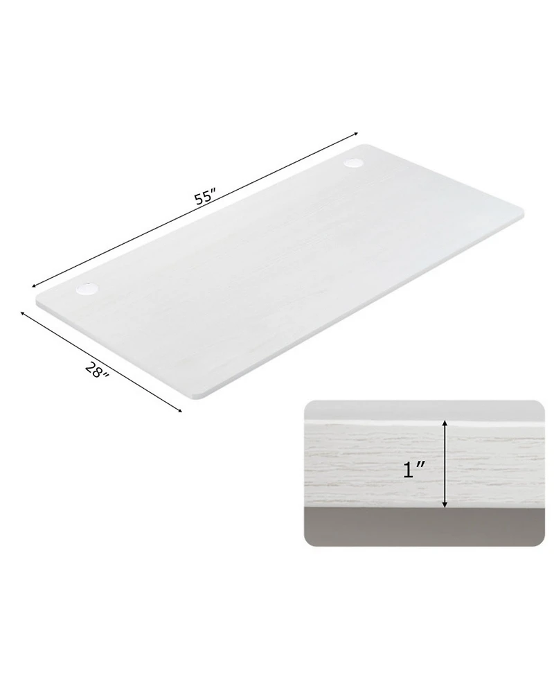 Gouun in Universal Tabletop for Standard and Standing Desk Frame