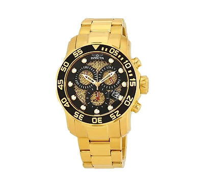 Invicta Men's 19837 Pro Diver Quartz Chronograph Dial Watch