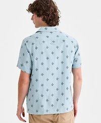 Sun + Stone Men's Carlos Printed Short-Sleeve Camp Shirt, Macy's Exclusive
