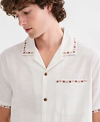 Sun + Stone Men's Rodrigo Short-Sleeve Camp Shirt, Macy's Exclusive