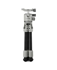 Tilta Tabletop Ball Head with 1-Stage Carbon Fiber Tripod Legs, Snow White
