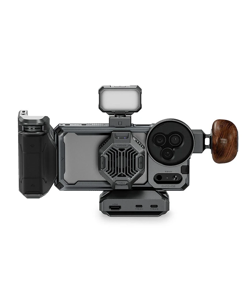 Tilta Khronos Mobile Filmmaking Ultimate Kit for Apple iPhone 17 Pro Max, Space Gray