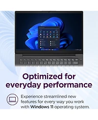 Lenovo V-Series V14 14" Traditional Laptop Intel Core i7 40GB Ram Intel Uhd Graphics 1TB Ssd Storage Windows 11 Pro 60Hz - Black