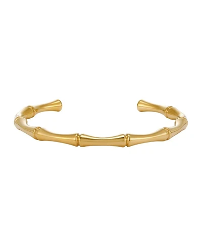 Adornia Tarnish Resistant Gold Cuff Bracelet