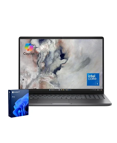 Dell Pro 16 16" Traditional Laptop Intel Core 5 16GB Ram Intel Graphics 256GB Ssd Storage Windows 11 Pro 60Hz