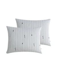 Lacoste Home Logo Stripe 3-Pc. Comforter Sets, King