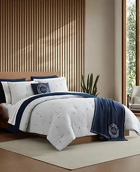 Lacoste Home Logo Stripe 3-Pc. Comforter Sets, Full/Queen
