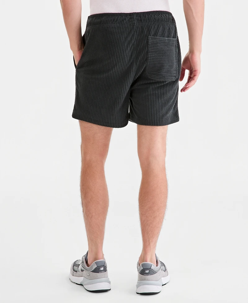 Sun + Stone Men's Drawcord 6" Pull-On Shorts, Macy's Exclusive