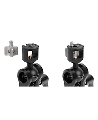 Wooden Camera Universal Ultra Arm 3" Monitor Mount with Combo 1/4-20 and 3/8-16 Screw Knob