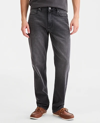 Sun + Stone Men's Cove Wash Straight-Fit Jeans, Macy's Exclusive