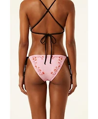 Jessie Zhao New York Women's Wild Rose Reversible Tie Side Bottom