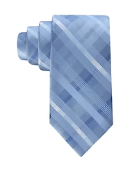 Calvin Klein Men's Drogo Plaid Pattern Tie