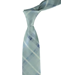 Calvin Klein Men's Drogo Plaid Pattern Tie