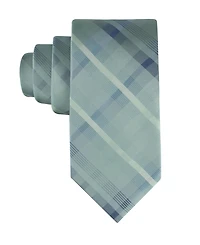Calvin Klein Men's Drogo Plaid Pattern Tie