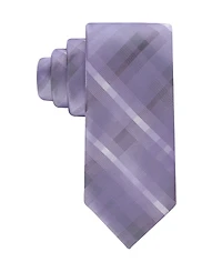 Calvin Klein Men's Drogo Plaid Pattern Tie