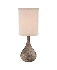 360 Lighting Chalane Rustic Table Lamp with Usb Charging Port