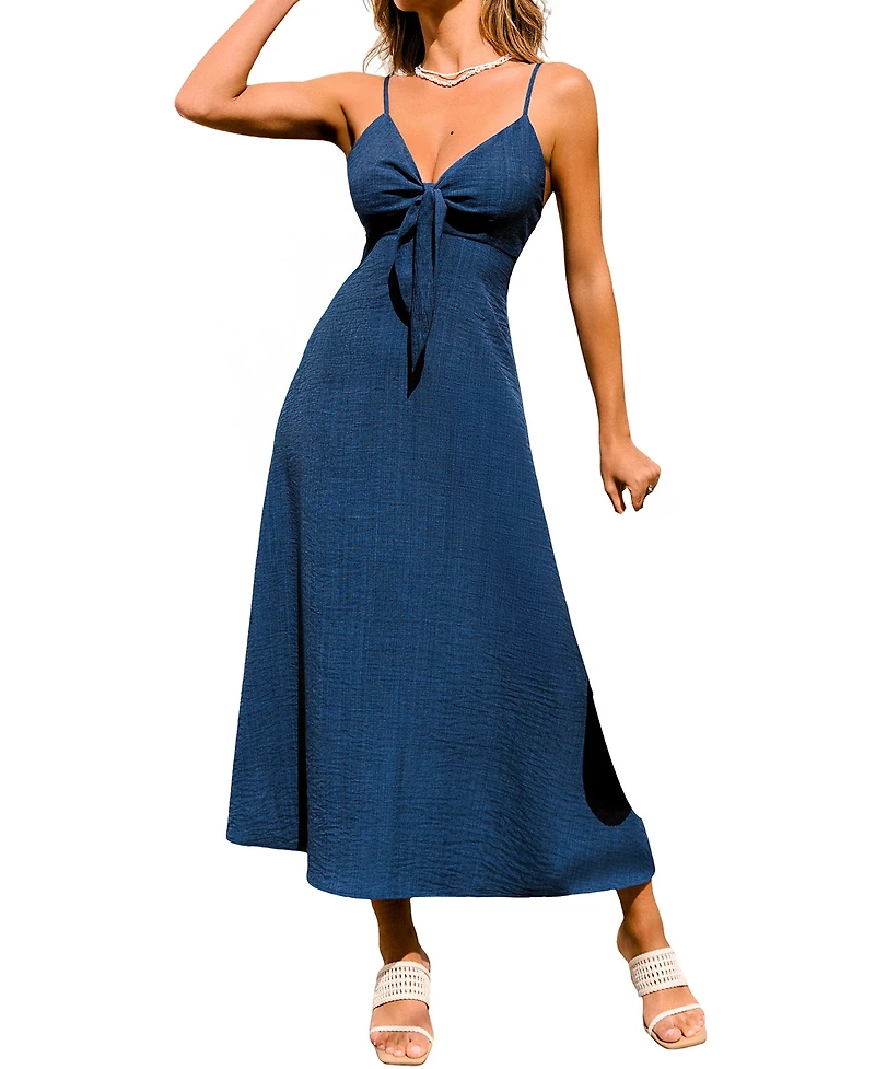Cupshe Women's Pier Afternoon Maxi Beach Dress