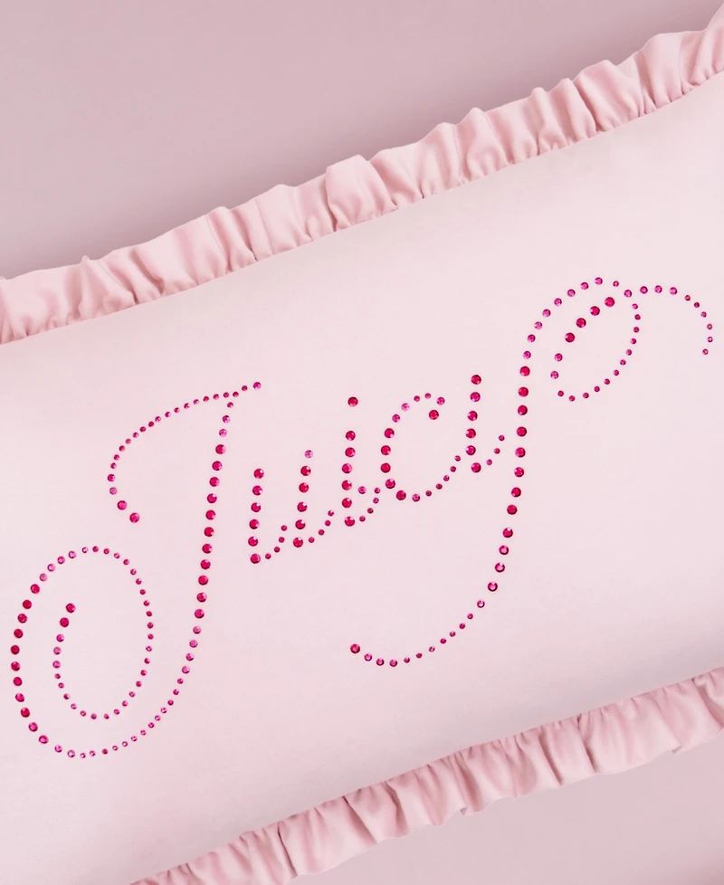 Juicy Couture Shaped Decorative Pillow, 14" x 24"