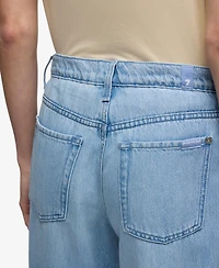 7 For All Mankind Women's Modern Dojo High-Rise Flare-Leg Jeans