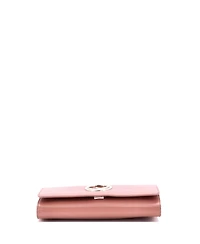 Pre-Owned Fendi Kan I F Wallet on Chain Leather