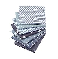 Gnuadz 50pcs 10" Cotton Fabric Squares Floral Patchwork Quilting Diy Craft