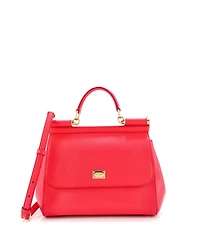 Pre-Owned Dolce & Gabbana Medium Miss Sicily Bag Leather