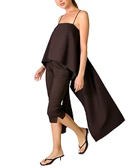 Line & Dot Women's Square Neck Sleeveless Top