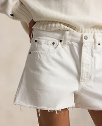 Polo Ralph Lauren Women's Mid-Rise Cutoff Denim Shorts