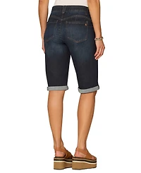 Democracy Petite "Ab" Solution Mid-Rise Bermuda Shorts